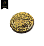 paper weight memento, custom paper weight logo, custom memento