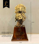 the philippine eagle memento design front orientation, custom awards, custom memento