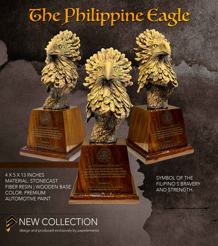 the philippine eagle memento design, custom awards, custom memento